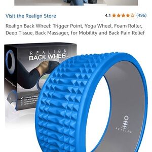 Blue Back Wheel for Mobility and Pain Relief